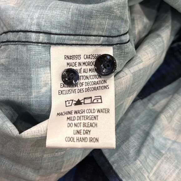 ROBERT GRAHAM Rodney Classic Fit Abstract Shirt size M - Picture 10 of 12